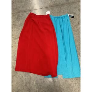 VTG NWT Maggie Barnes Skirt X 2 Pieces 20W